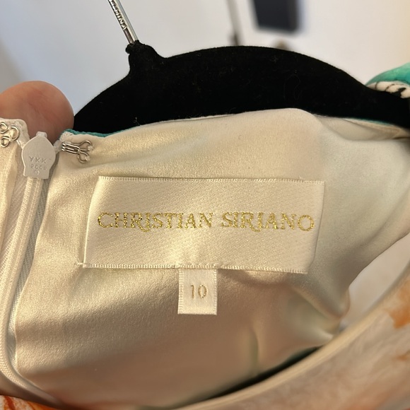 Silk Christian Siriano Dress - Picture 7 of 8